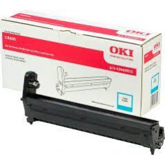 Oki 43449015 Cyan Genuine Imaging Drum (20000 Pages) for Oki C8600dn, C8600n, C8600cdtn, C8800dn, C8800xdn, C8800cdtn, C8800n